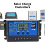 Solar Charge Controllers View of a group of Solar Charge Controllers